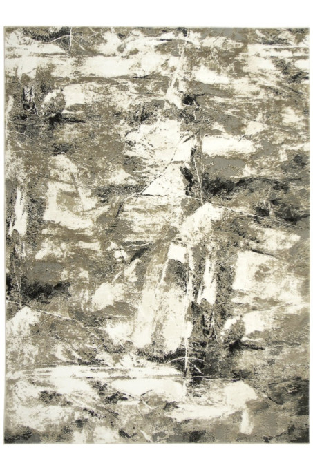 Koberec DAVINCI 2443B Y05/85 sivý / čierný