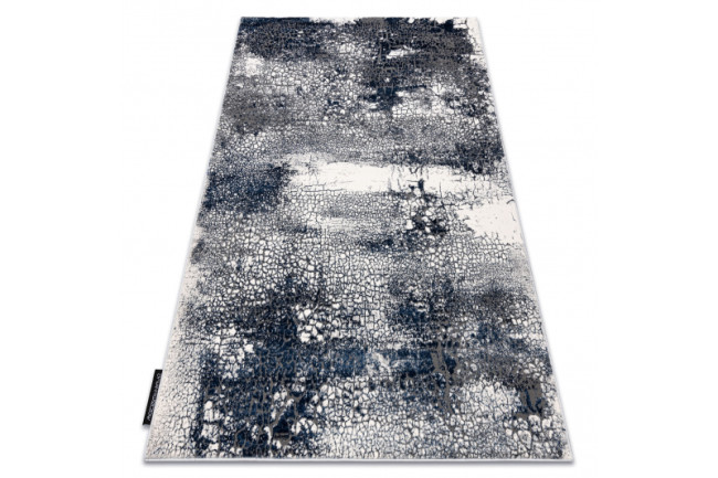 Koberec DE LUXE 528 Abstrakcia - krém / granát