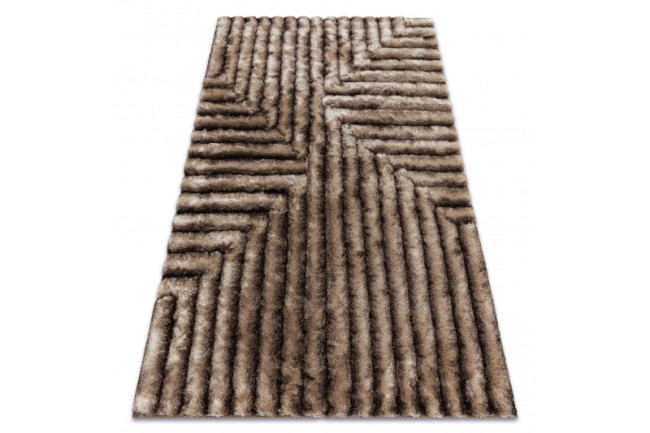 Koberec FLIM 010-B7 Labirynt - hnedý