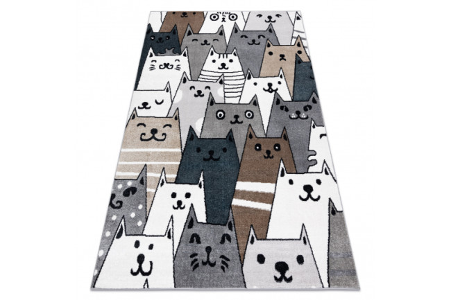 Koberec FUN Gatti, mačky - viacfarebný