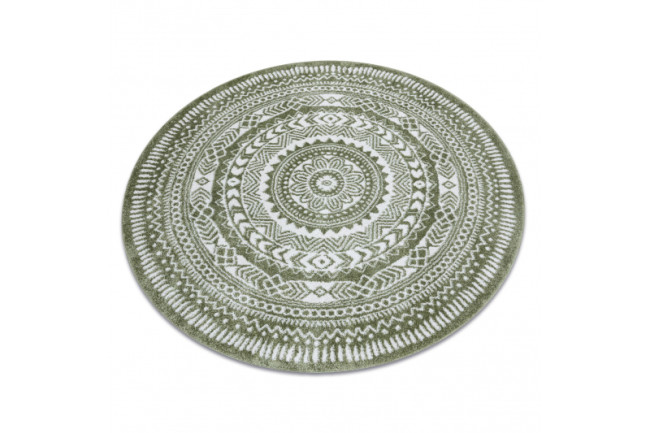 Koberec FUN Napkin - zelený kruh