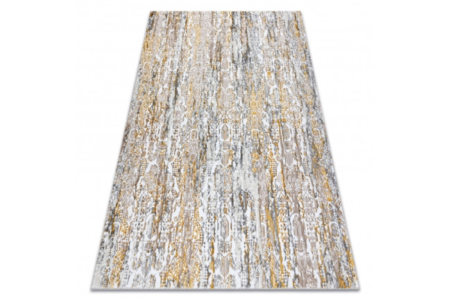 Koberec GLOSS 8487 63 Ornament - zlatý, béžový