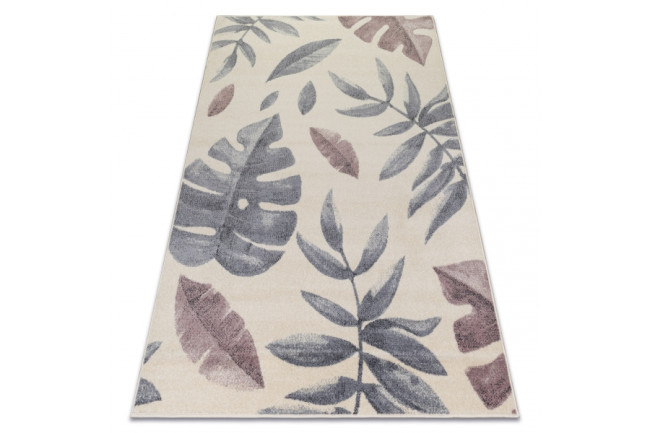 Koberec HEOS 78428 krém / ružový lístie