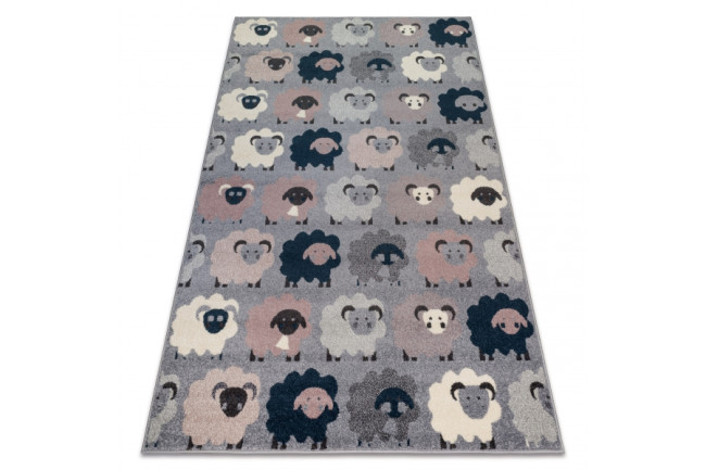 Koberec HEOS 78468 sivý / nebeský OVCE