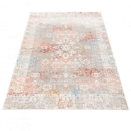 Koberec IDAHO G549F HIK - biely, ružový