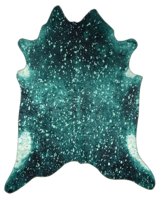 Koberec imitácia kože BIONDA GF/071 petrolejový