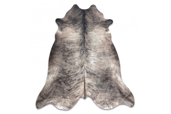 Koberec imitácia kože Krava G5067-4 sivá