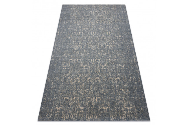 Koberec JADE 45015/900 Ornament modrý / béžový