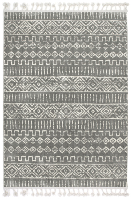 Koberec Karof 2571A sivý / bielý