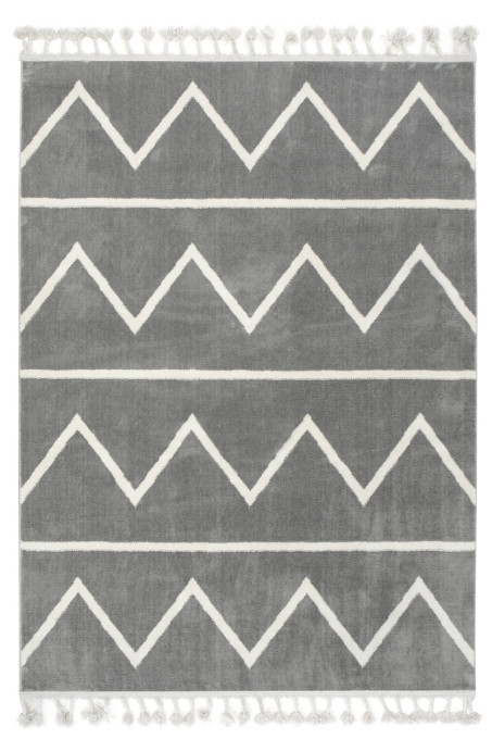 Koberec Karof 6062A bielý / sivý