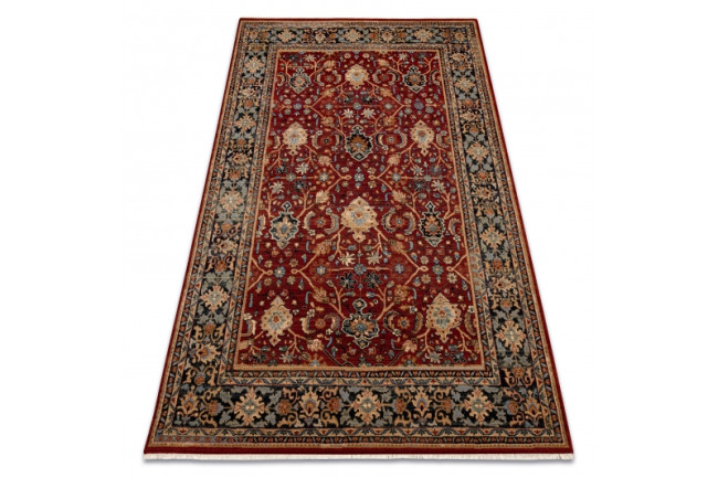 Koberec KESHAN orientálny klasický 7522/53588 béž / hnedý / granát