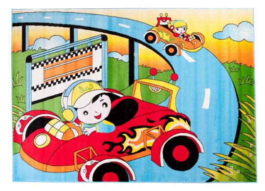 Koberec KINDER A717B CFV modrý