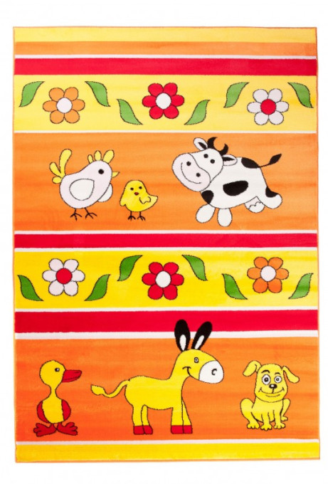 Koberec KINDER C798B CFV oranžový