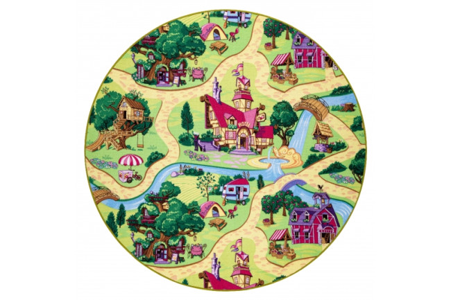 Koberec kruh CANDY TOWN