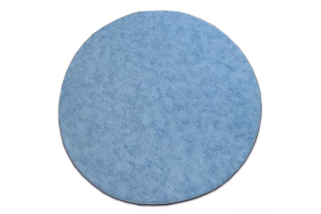 Koberec kruh SERENADE jasný nebeský