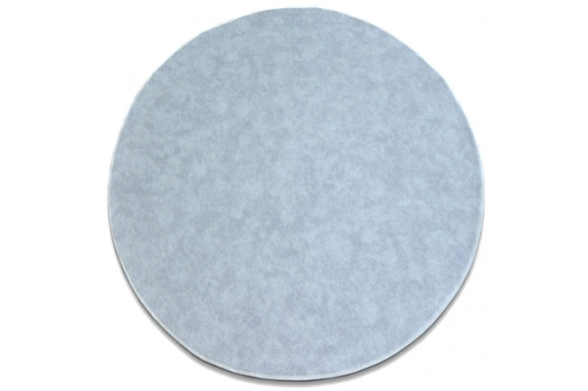 Koberec kruh SERENADE strieborný