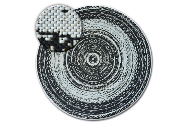 Koberec kruh SIZAL FLAT 48756/960