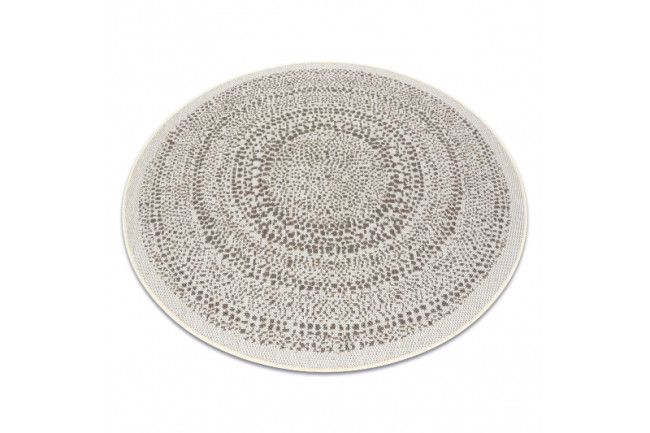 Koberec kruh SIZAL FLAT 48834866 krémový