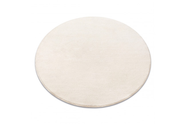 Koberec kruh VELVET MICRO krém