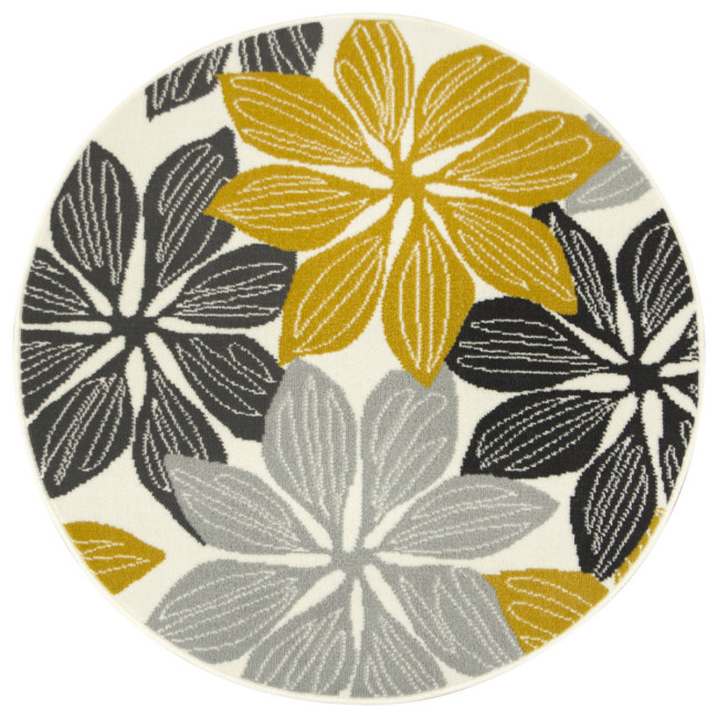 Koberec Luna 501619/89935 Kvety medový