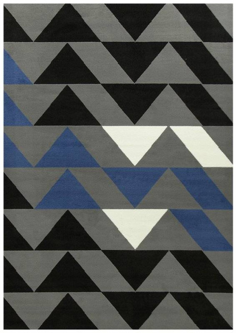 Koberec LUNA 503848/54912 sivý / modrý