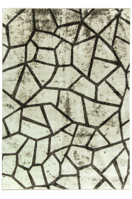 Koberec LUX VERSO 2278A svetlobéžový / biely