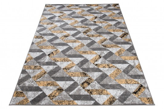 Koberec MAYA Q544C PP EYM žltý / sivý / biely