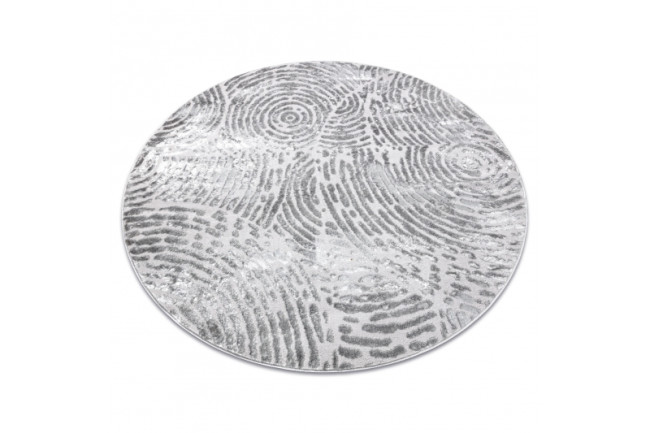 Koberec MEFE kruh 8725 sivý