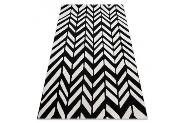 Levně Koberec MUNDO D0571 jodelka, chevron outdoor béžový/černý