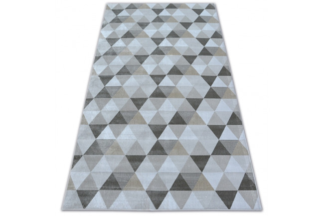 Koberec NOBIS 84166 krem - Trojuholníky
