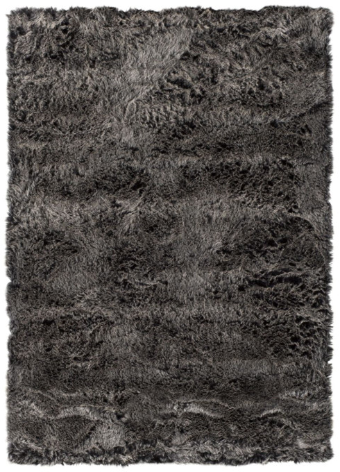 Koberec PEAU DE MOUTON čierny