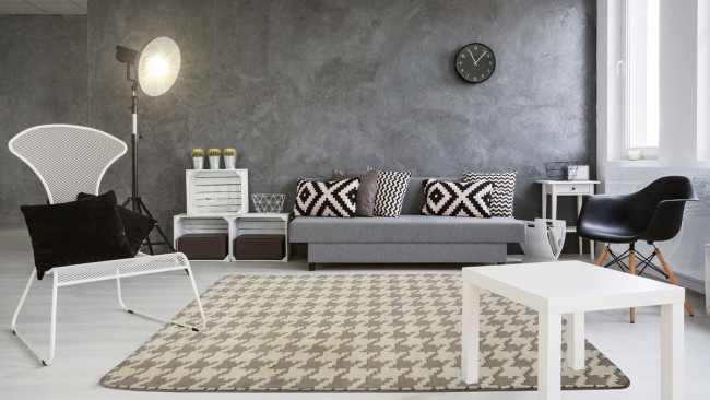 Koberec PEPITKA béžový