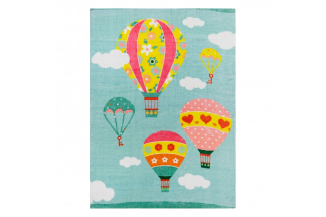 Koberec PLAY Balóny obláčiky G3426-2 nebeský