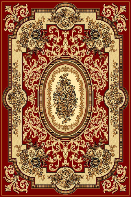 Koberec ROKOKO bordový