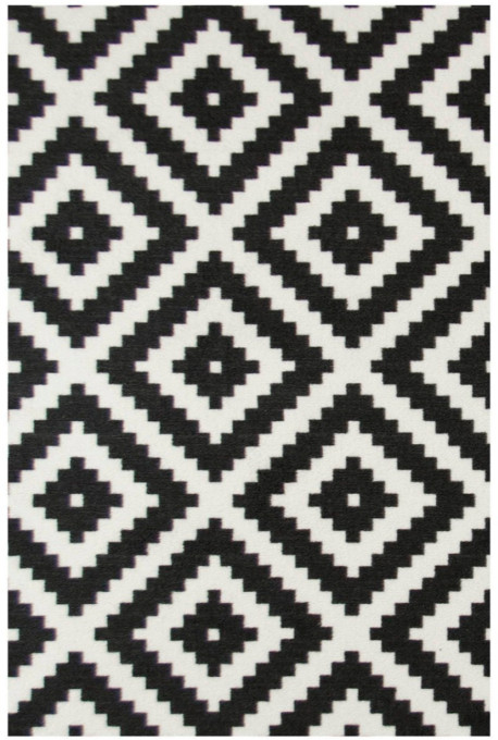 Koberec Romby čierny