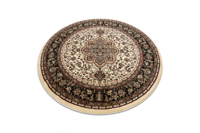 Koberec ROYAL ADR kruh vzor 521 karamel