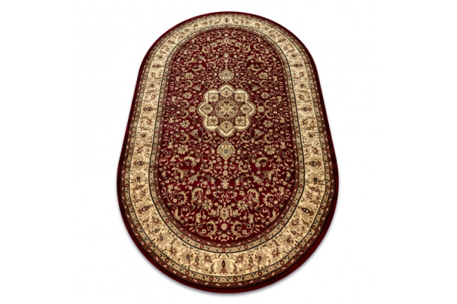 Koberec ROYAL ADR ovál vzor 521 bordo