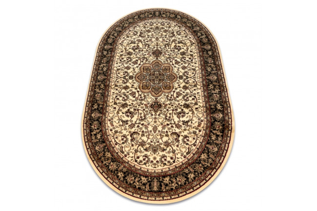 Koberec ROYAL ADR ovál vzor 521 karamel