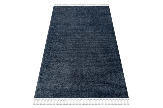 Koberec SEVILLA PC00B modré pruhy Fredzle berber marocký shaggy