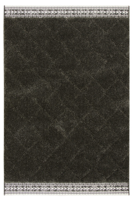 Koberec Shaggy / Sizal Akra 65216/999 grafitový