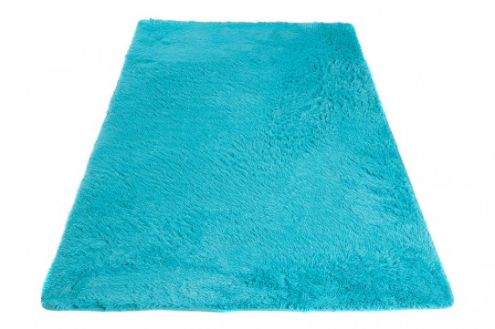 Koberec SILK tyrkysový