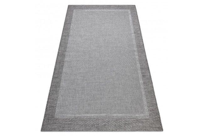 Koberec SIZAL BOHO 46201575 Ramka sivý