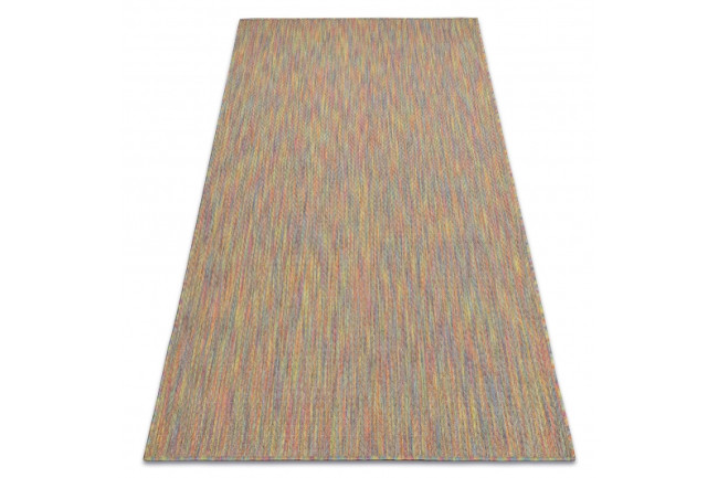 Koberec SIZAL FISY šnúrkový 20776 Zygzak, melanž, dúha - dúhový