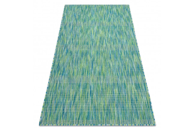 Koberec SIZAL FISY šnúrkový 20777 pruhy, melanž - modrý