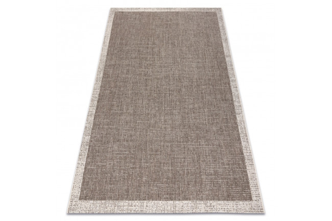 Koberec SIZAL FLOORLUX 20401 Ramka taupe / šampan