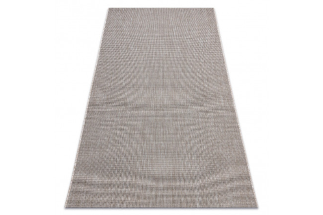 Levně Koberec Sizal Floorlux 20580 jednobarevný - stříbrný / černý