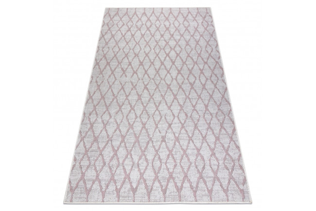 Koberec SIZAL SION 22129 ecru/rúžový