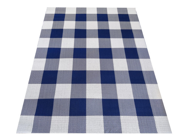 Koberec šnúrkový PATIO 13 modrý