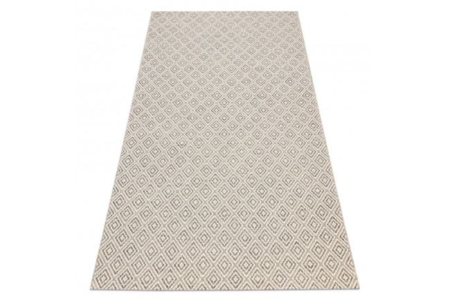 Koberec šnúrkový SIZAL BOHO 46299651 Romby béž