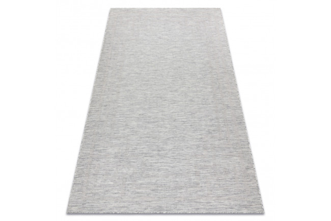 Koberec šnúrkový SIZAL PATIO ploské tkanie 3071 grécky sivý / béžový